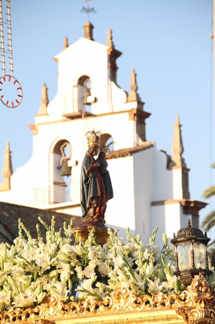 Iglesia de la Fuensanta y procesión de la Virgen